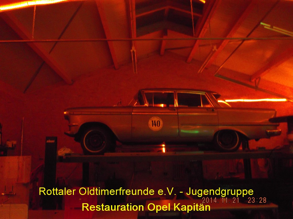 Restauration Opel Kapitän